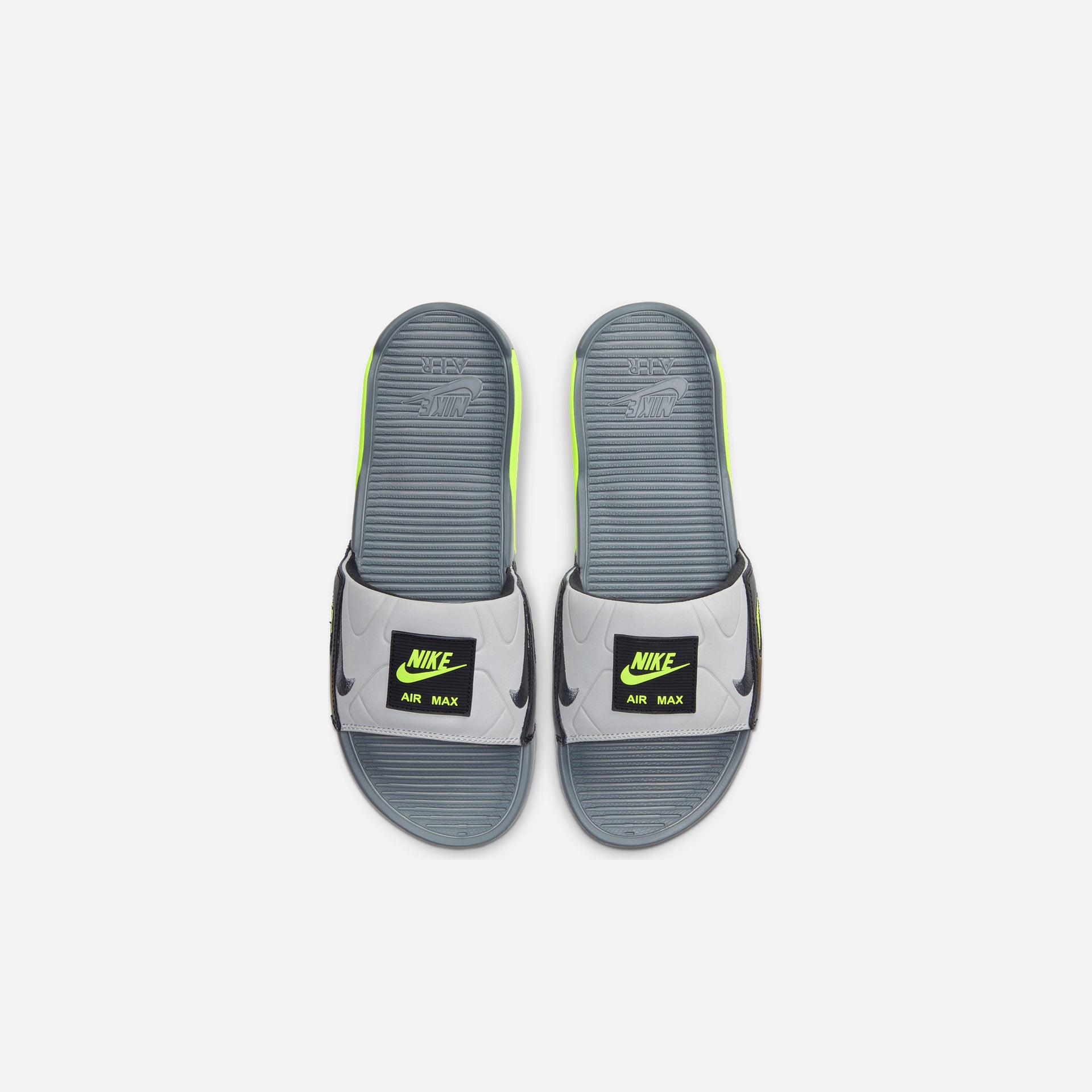 Nike Air Max 90 Slide - Smoke Grey / Volt / Grey Fog