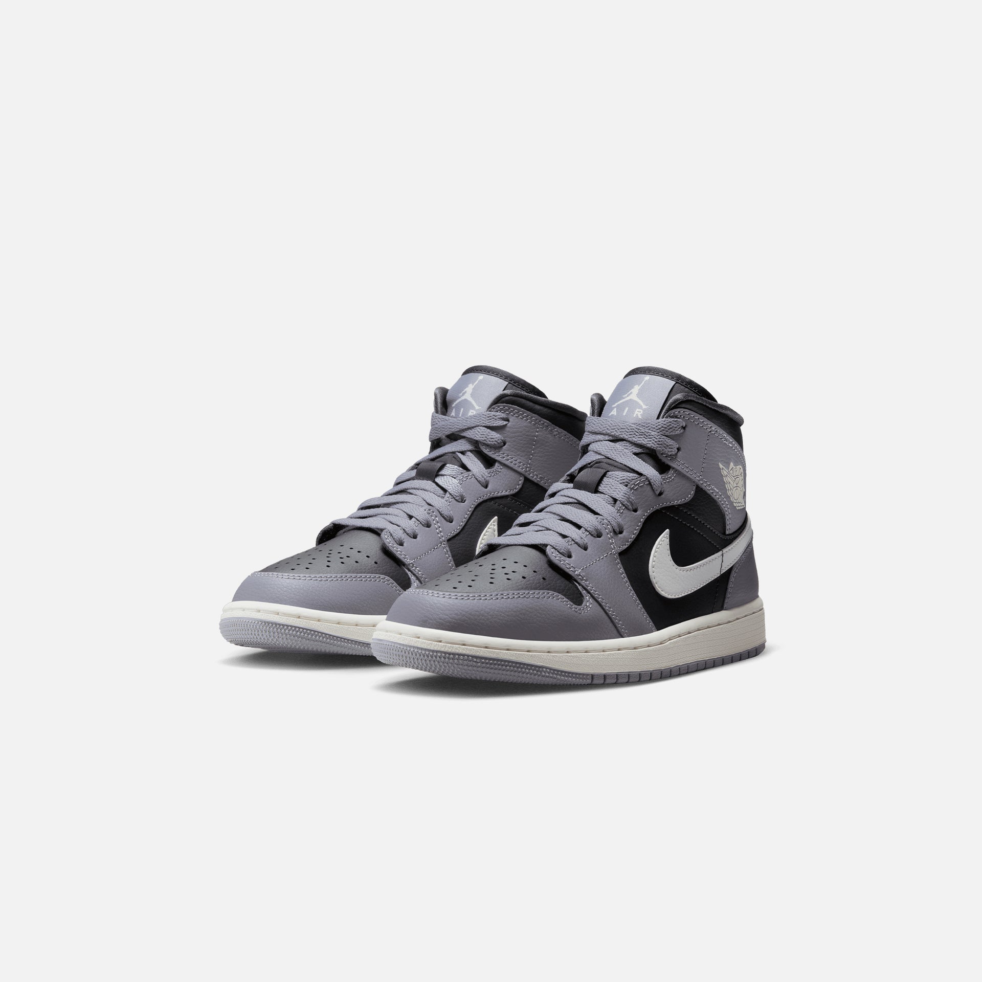 Nike Wmns Air Jordan 1 Mid - Cement Grey / Sail / Anthracite