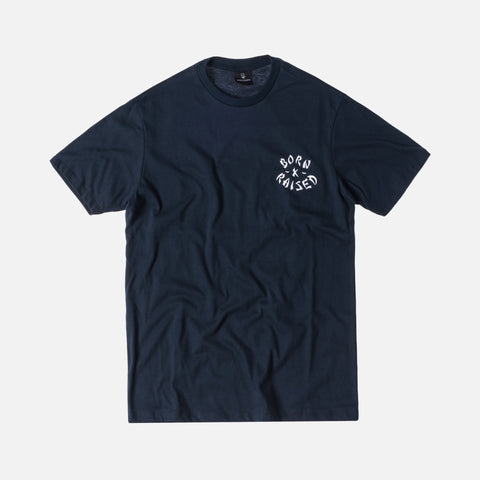 Born X Raised Westside Rocker Tee - Navy