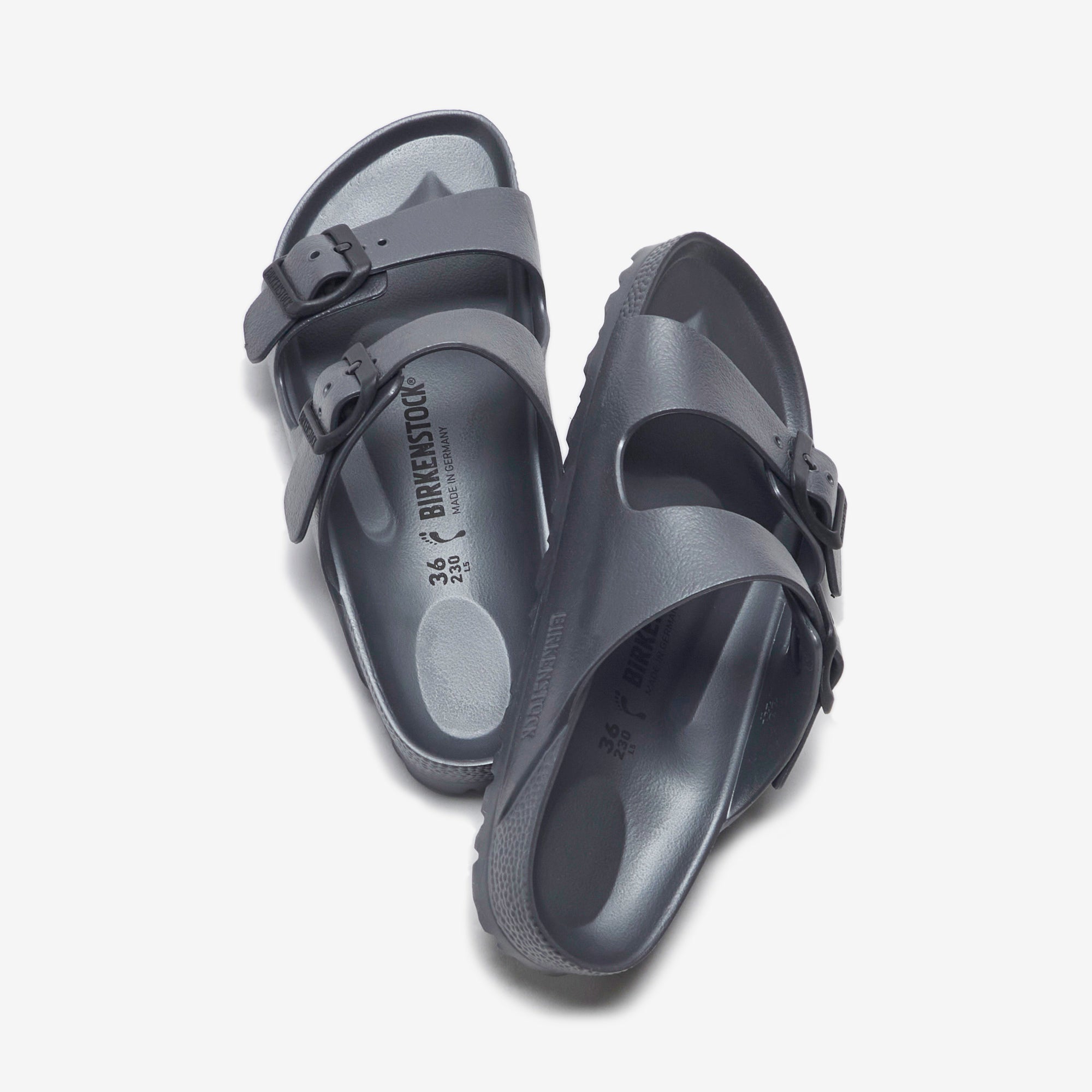 Birkenstock WMNS Arizona Metallic Anthracite Eva - Black – Kith Birkenstock WMNS Arizona Metallic Anthracite Eva - Black – Kith