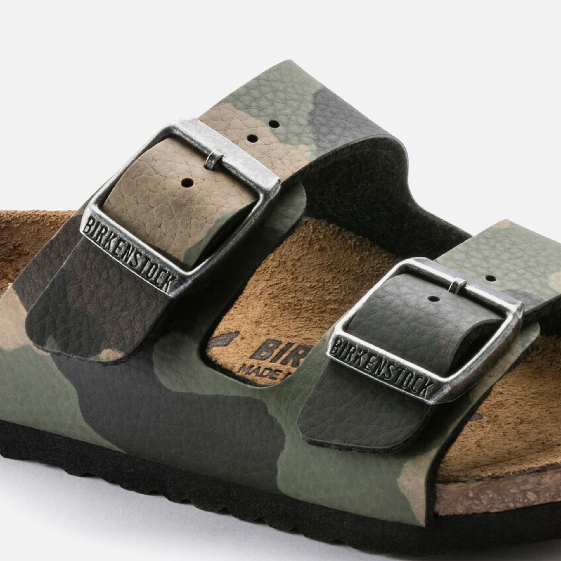 Birkenstock Kids Arizona Birko-Flor - Desert Soil Khaki