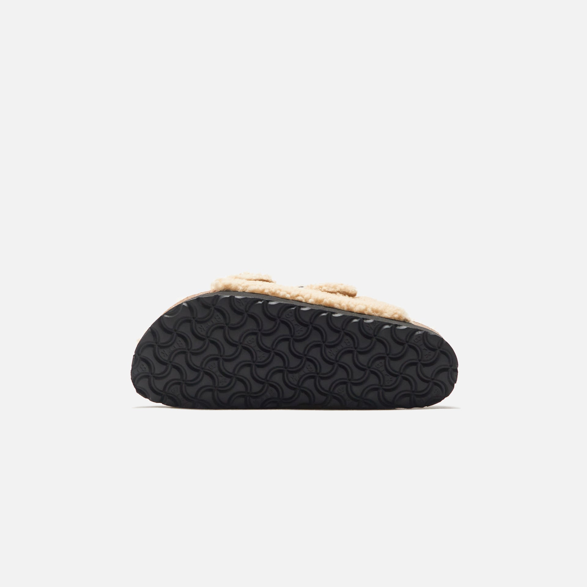 Birkenstock WMNS Arizona Big Buckle Platform Teddy - Eggshell