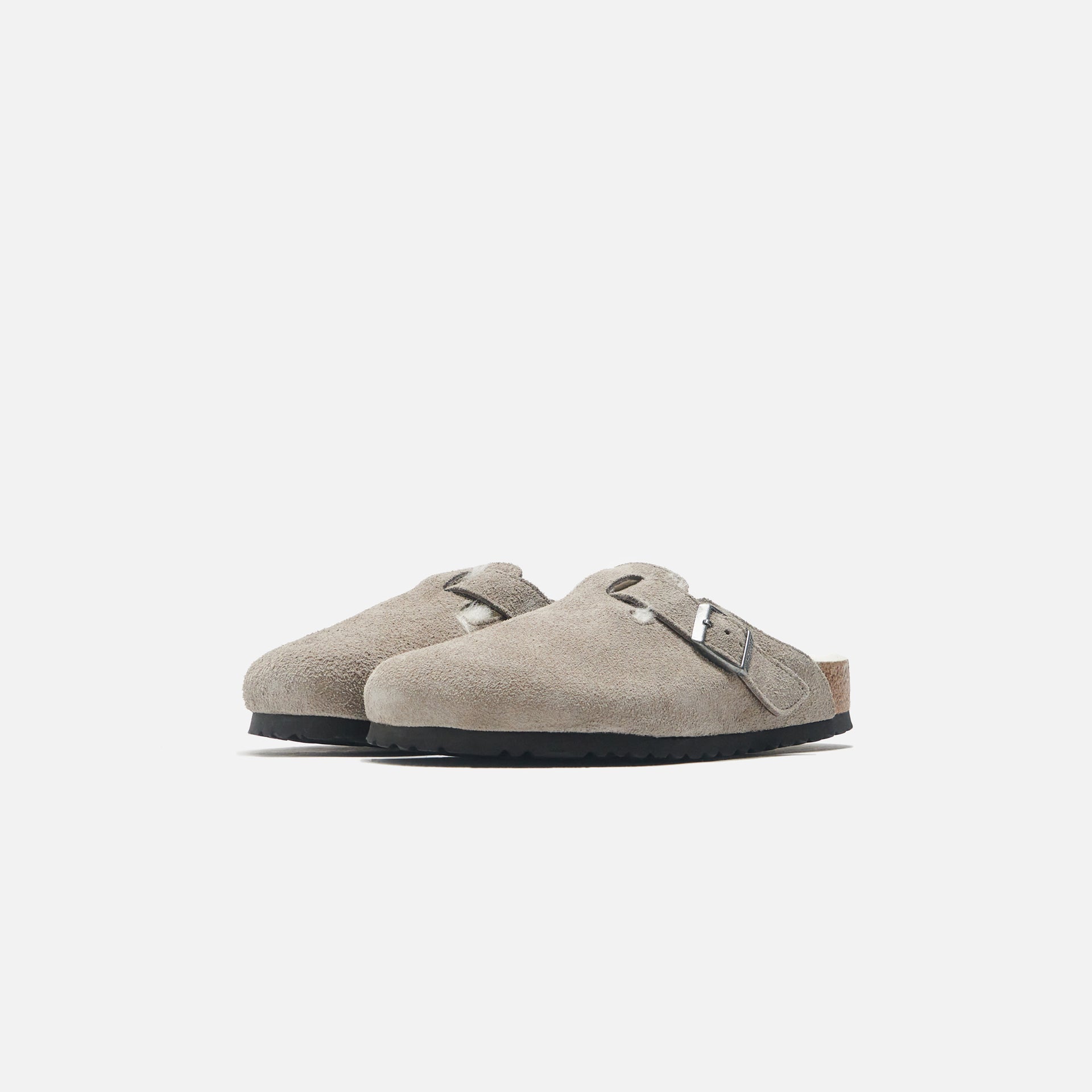 Birkenstock Boston Shearling - Stone Coin / Natural