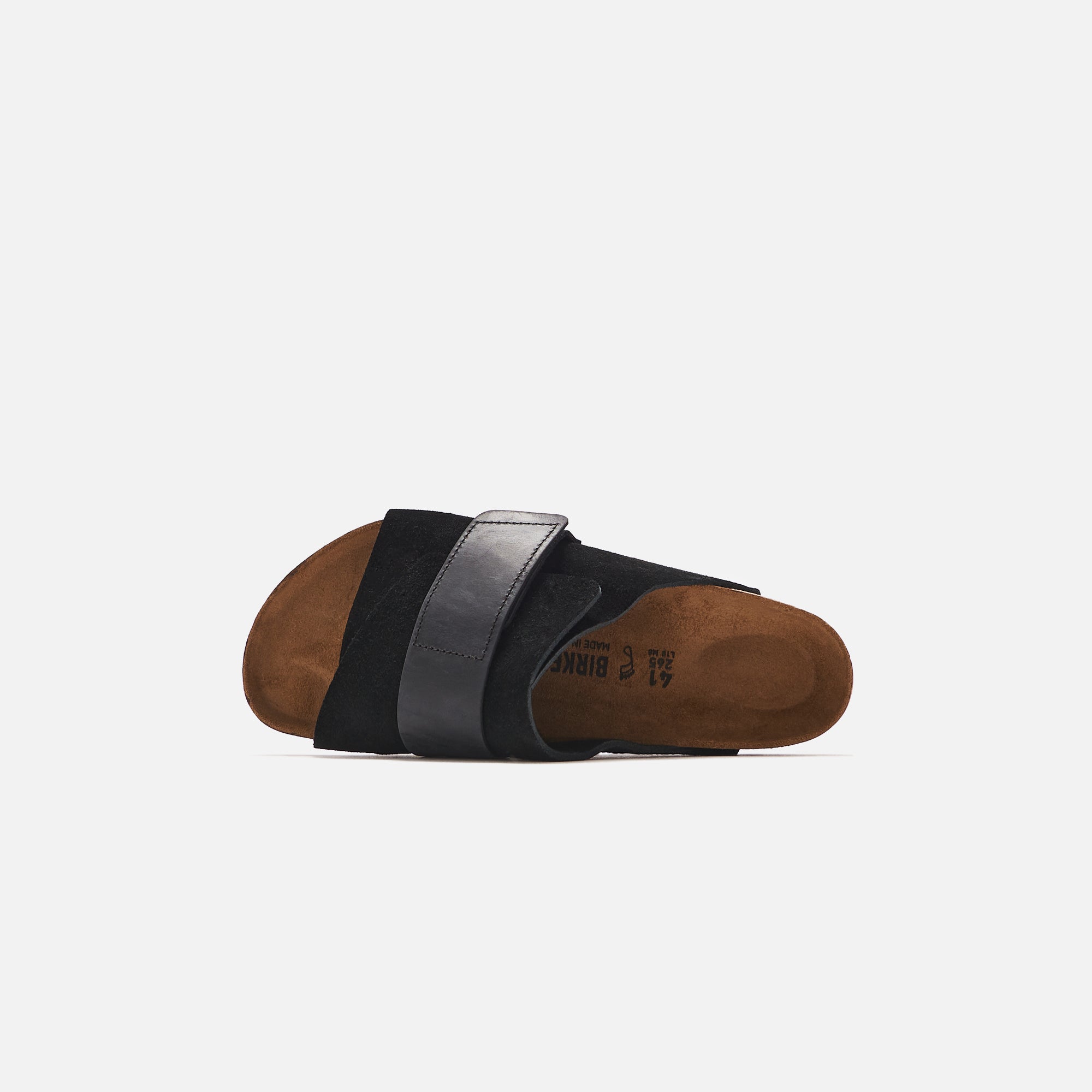 Kith x Birkenstock Kyoto Suede ☆ Made in Germany Black Kyoto Suede Leather Black | BIRKENSTOCK