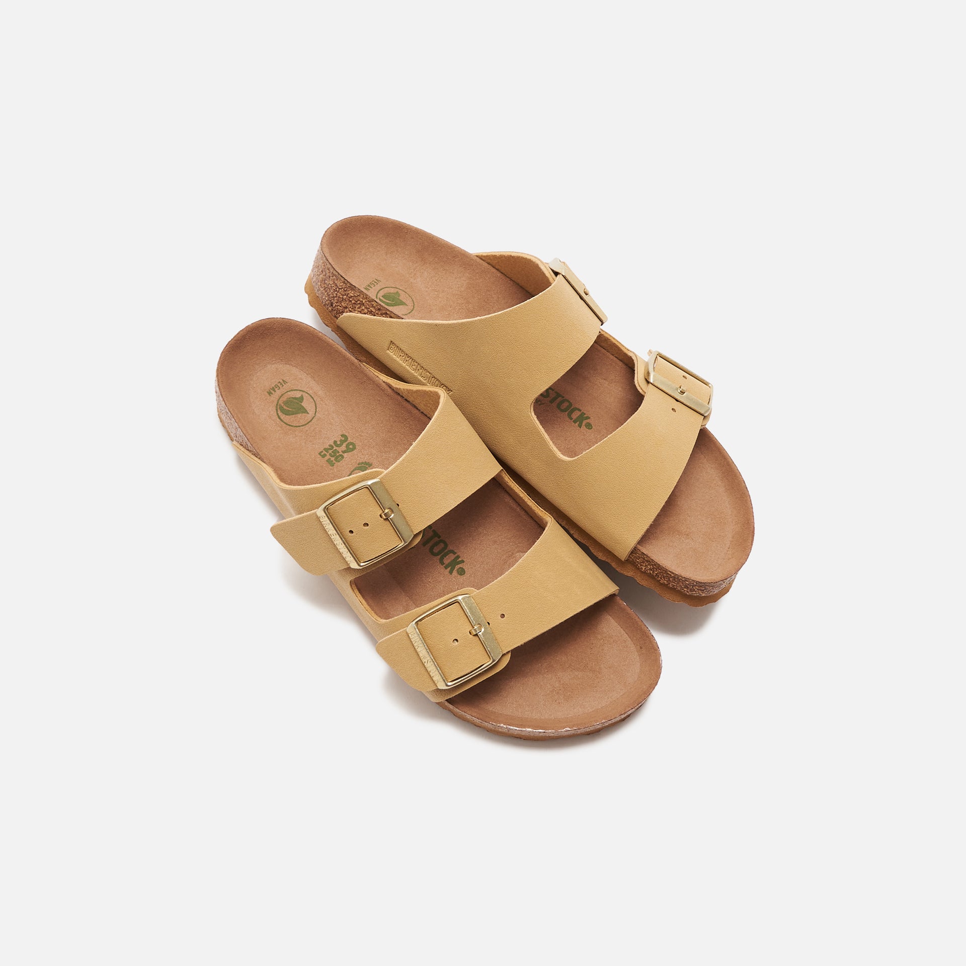 Birkenstock WMNS Arizona Vegan - Latte Cream