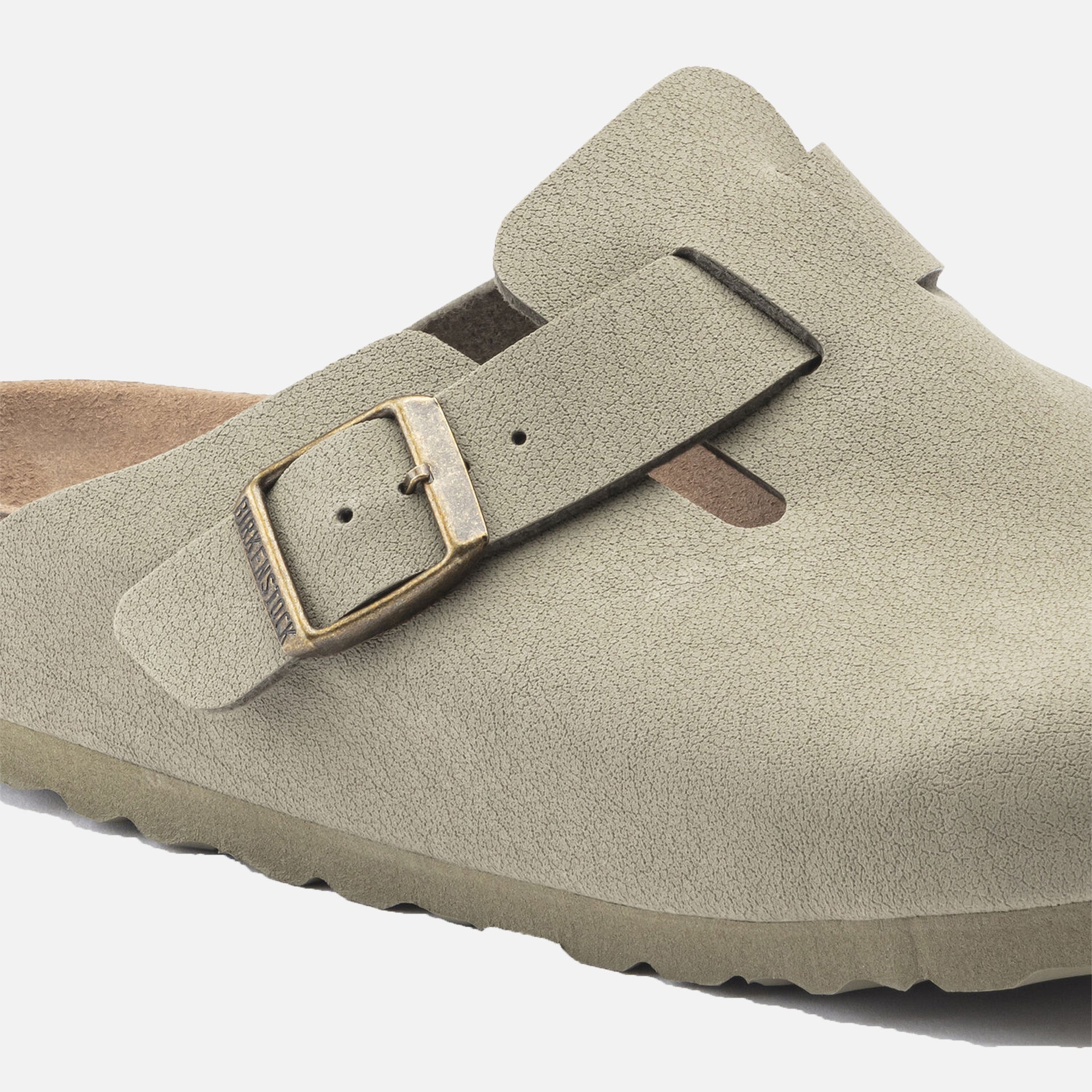 Birkenstock Boston Vegan - Faded Khaki