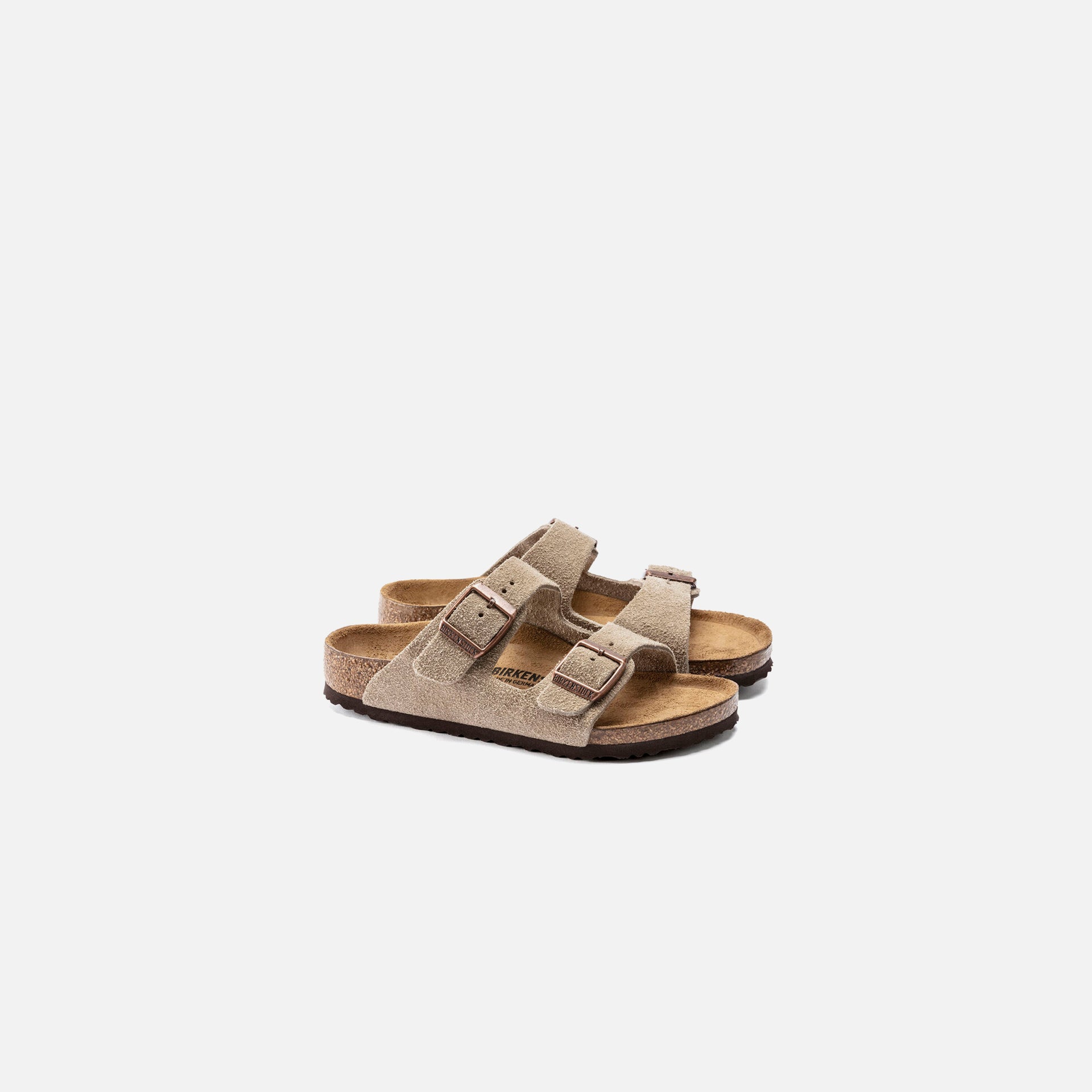 Birkenstock Kids Arizona Suede - Taupe