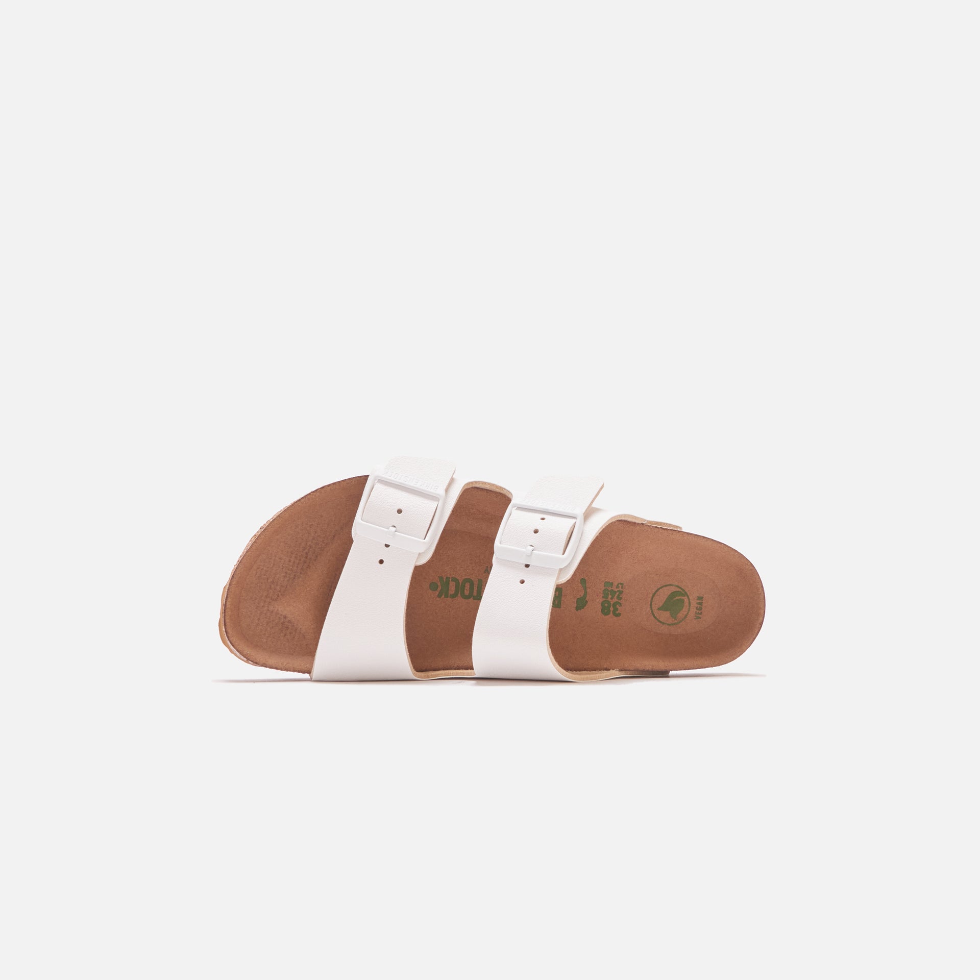 Birkenstock WMNS Arizona Vegan Birkibuc - White