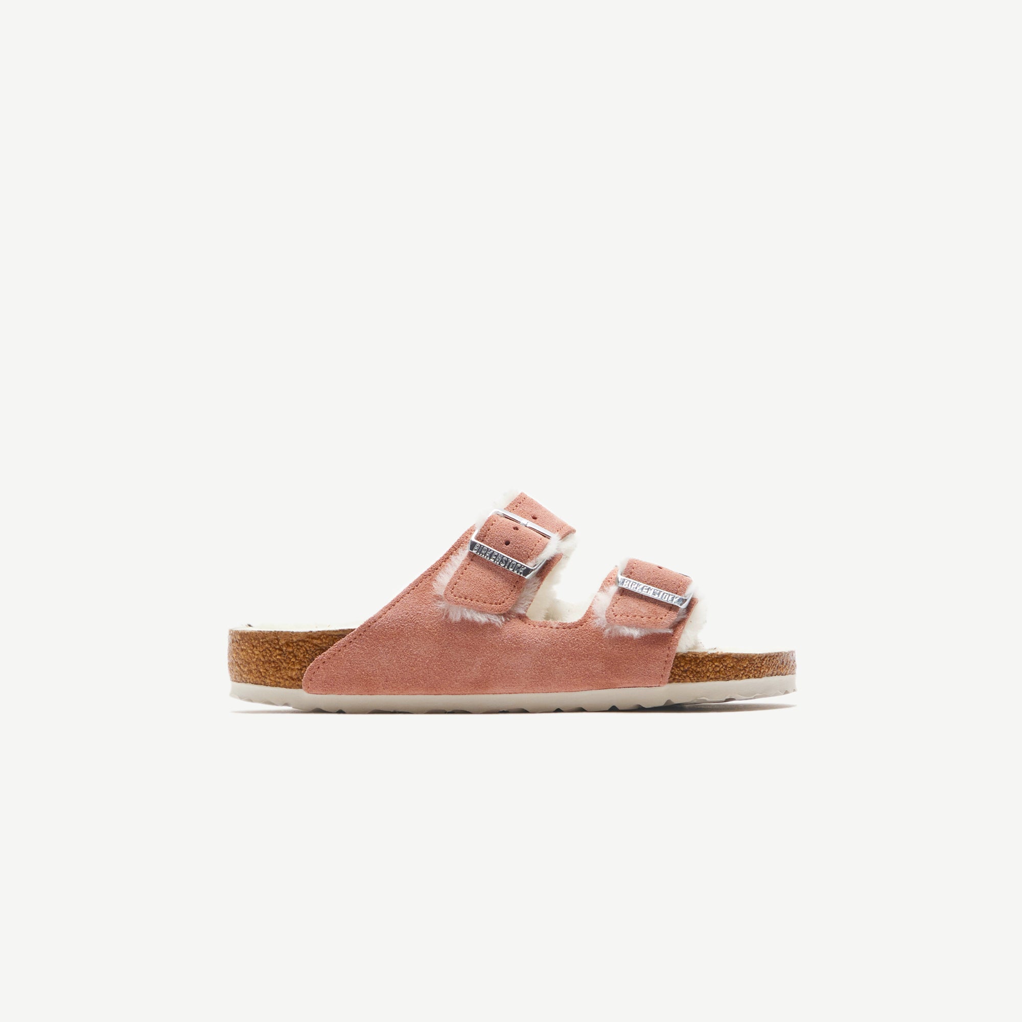 Birkenstock arizona hot sale pink suede