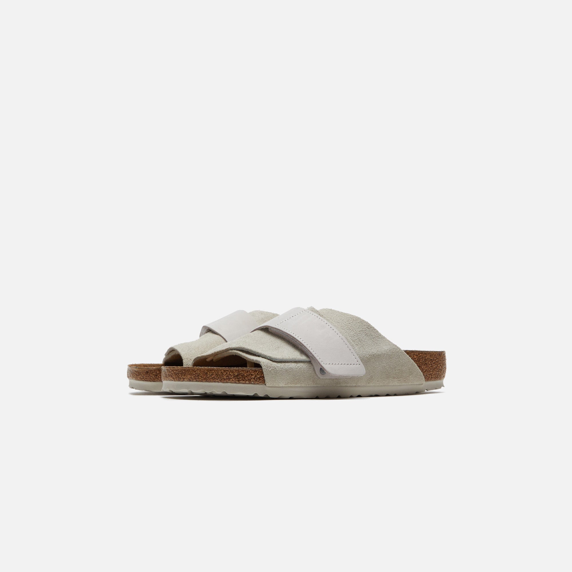 Birkenstock Kyoto Suede - Antique White – Kith
