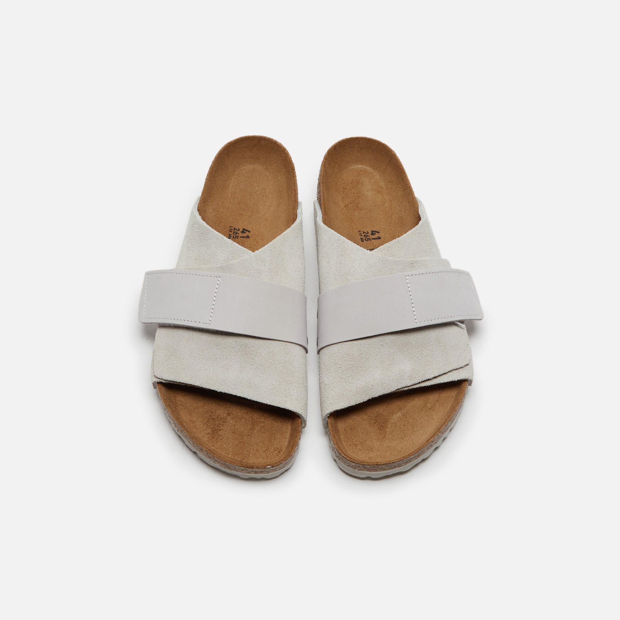 Birkenstock Kyoto Suede - Antique White – Kith