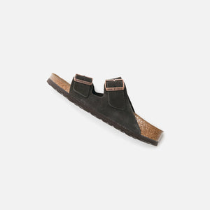 Birkenstock WMNS Arizona Soft Footbed Suede white sandals - Mocha