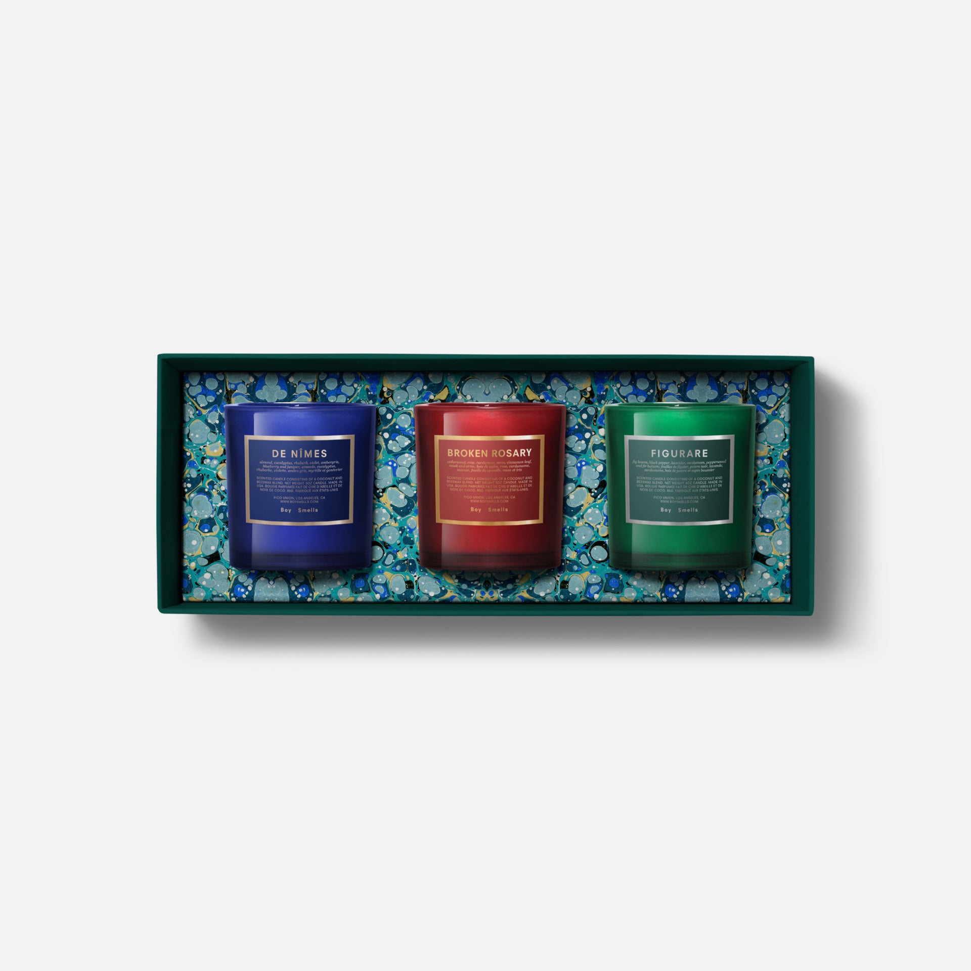Boy Smells Holiday 2021 Votive Candle Set