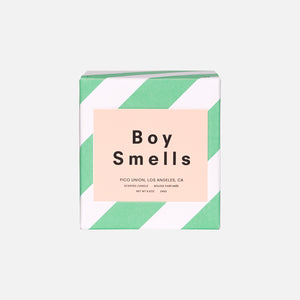 Boy Smells Jade Vert Candle Striped