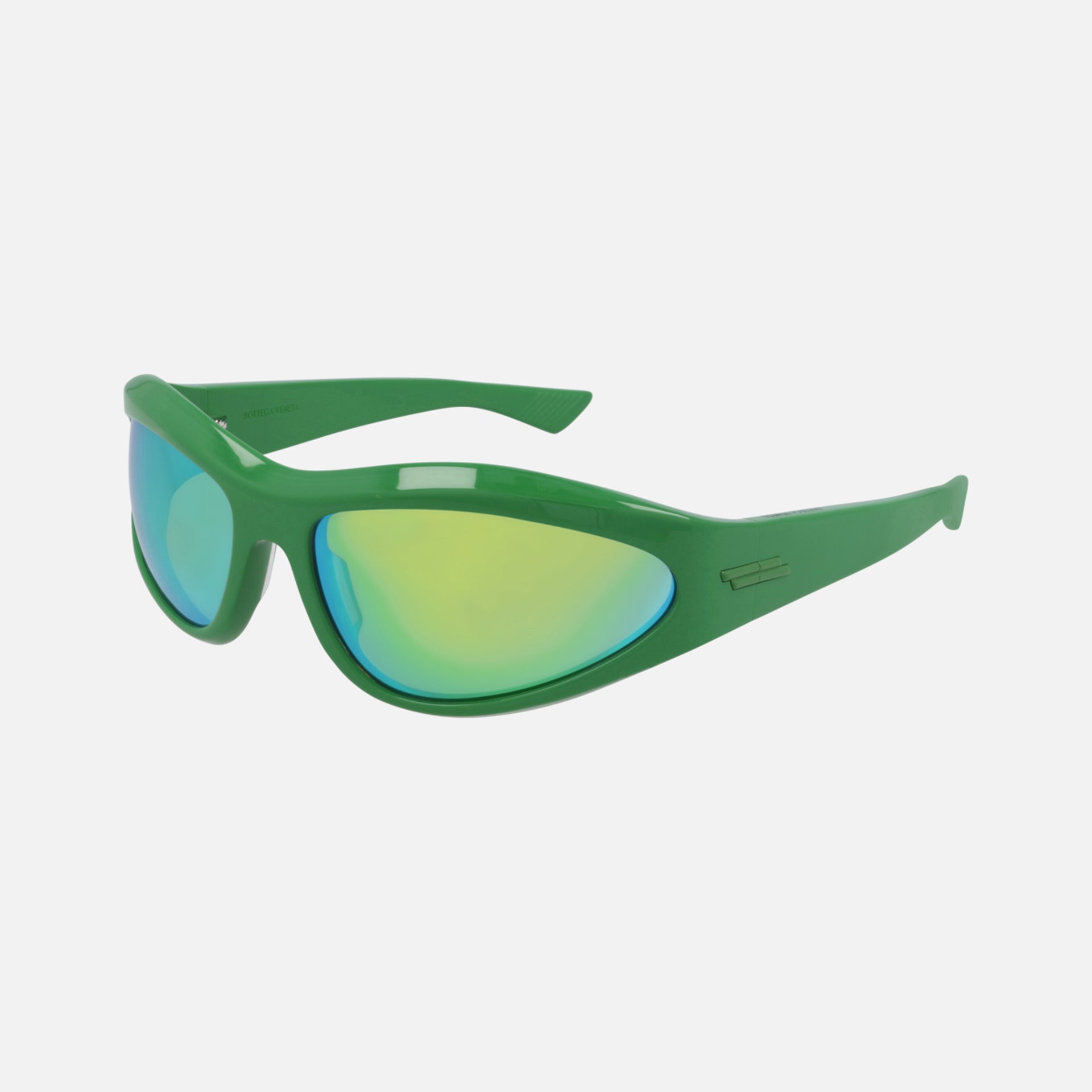 Bottega Veneta Racing Frame Mirror Lens - Green