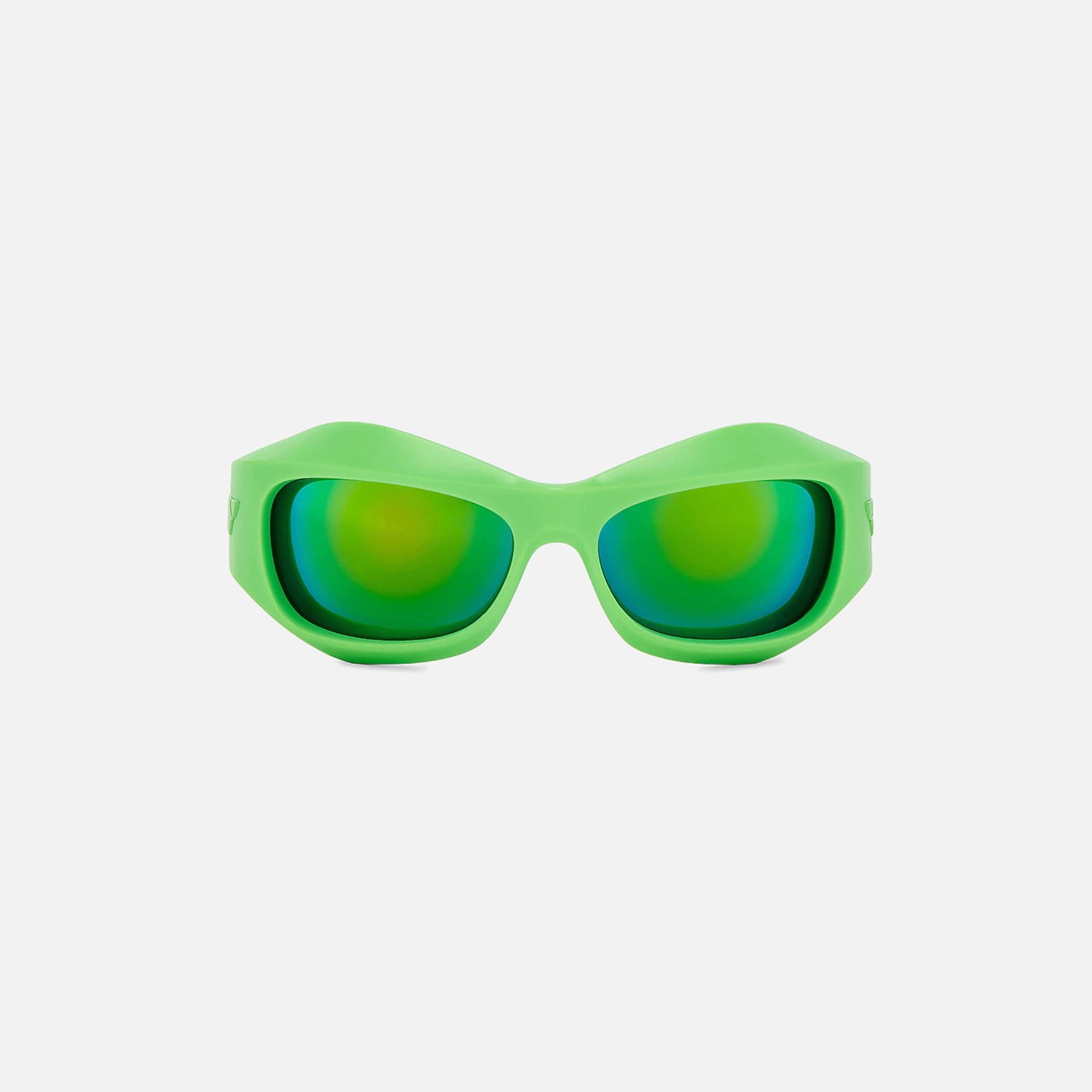 Bottega Veneta Sport Sunglasses - Green W / Mirror Lens