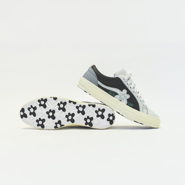 Converse x Golf Le Fleur Ox Barely Blue Black Kith