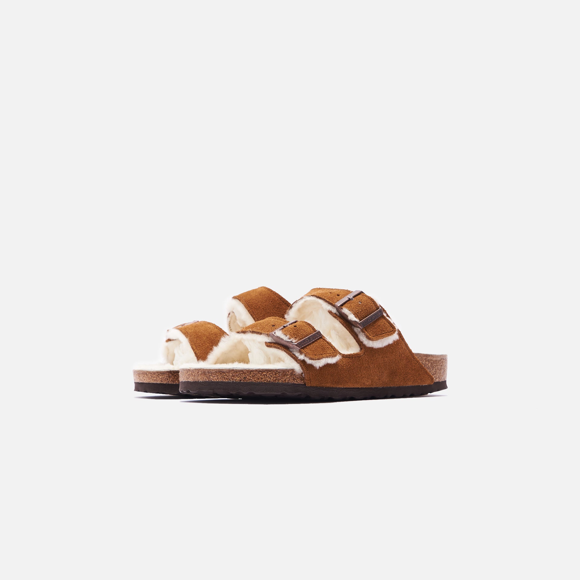 Birkenstock Arizona Shearling - Mink / Natural