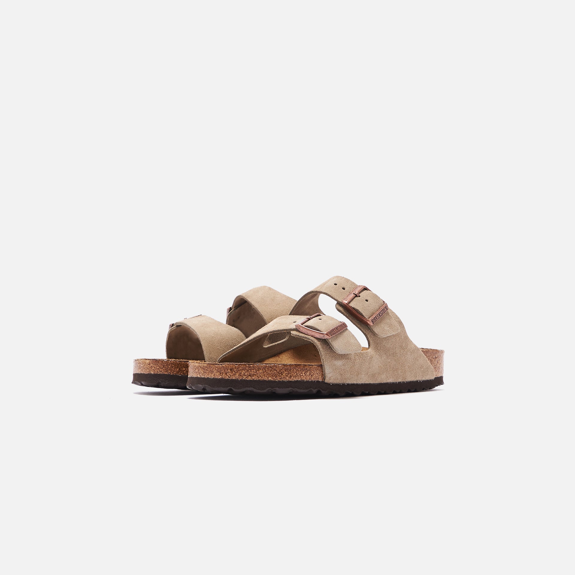 Birkenstock Arizona Soft Footbed Suede - Taupe