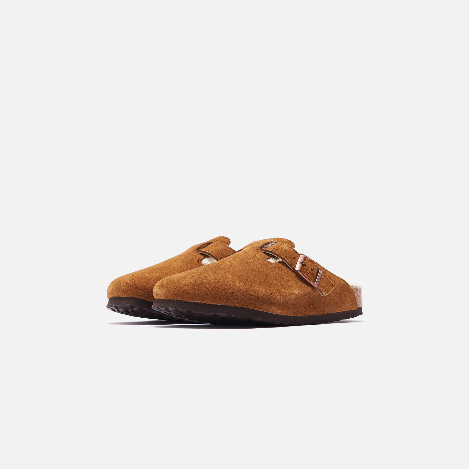 Birkenstock Boston Shearling - Mink / Natural