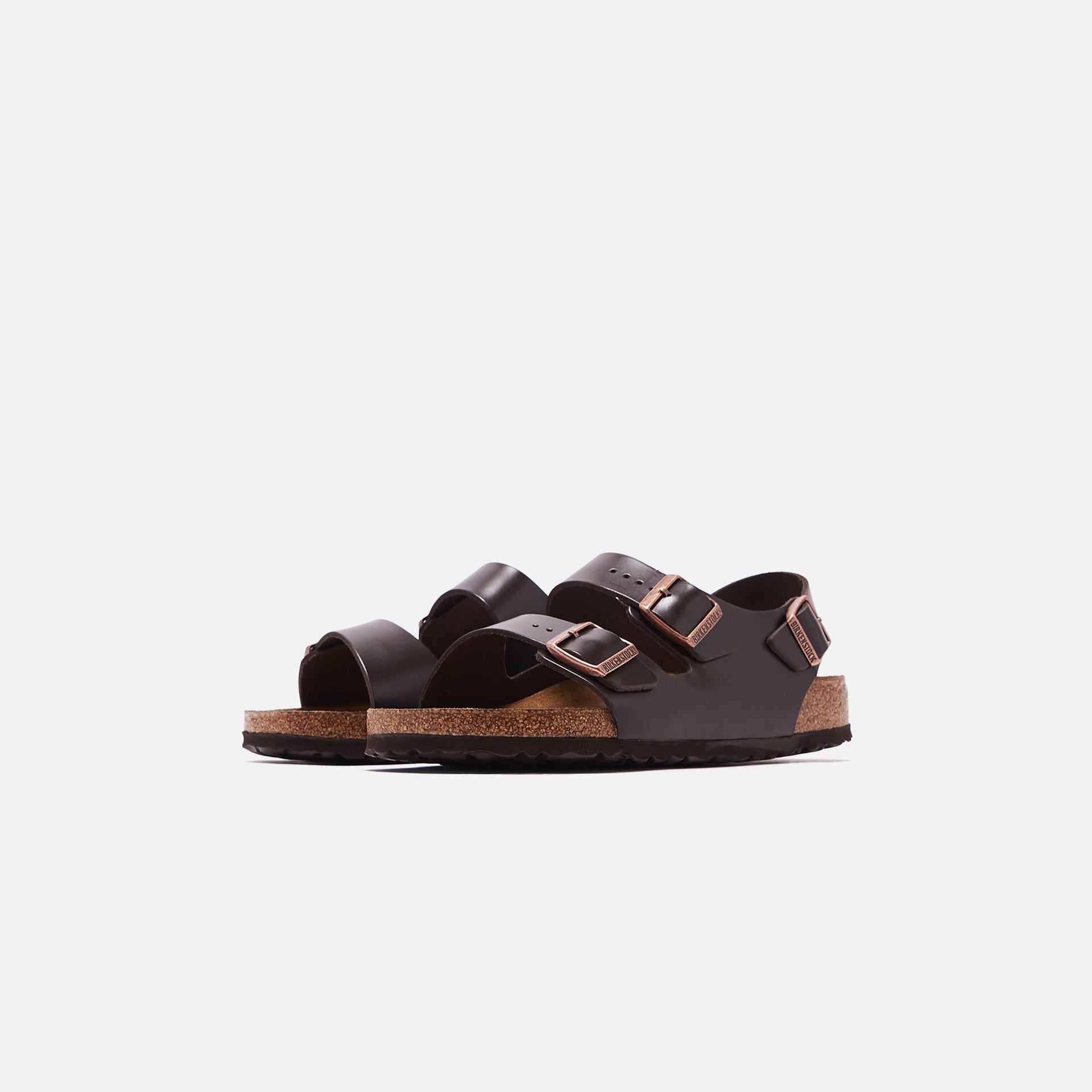 Birkenstock Milano Soft Footbed Amalfi Leather - Brown