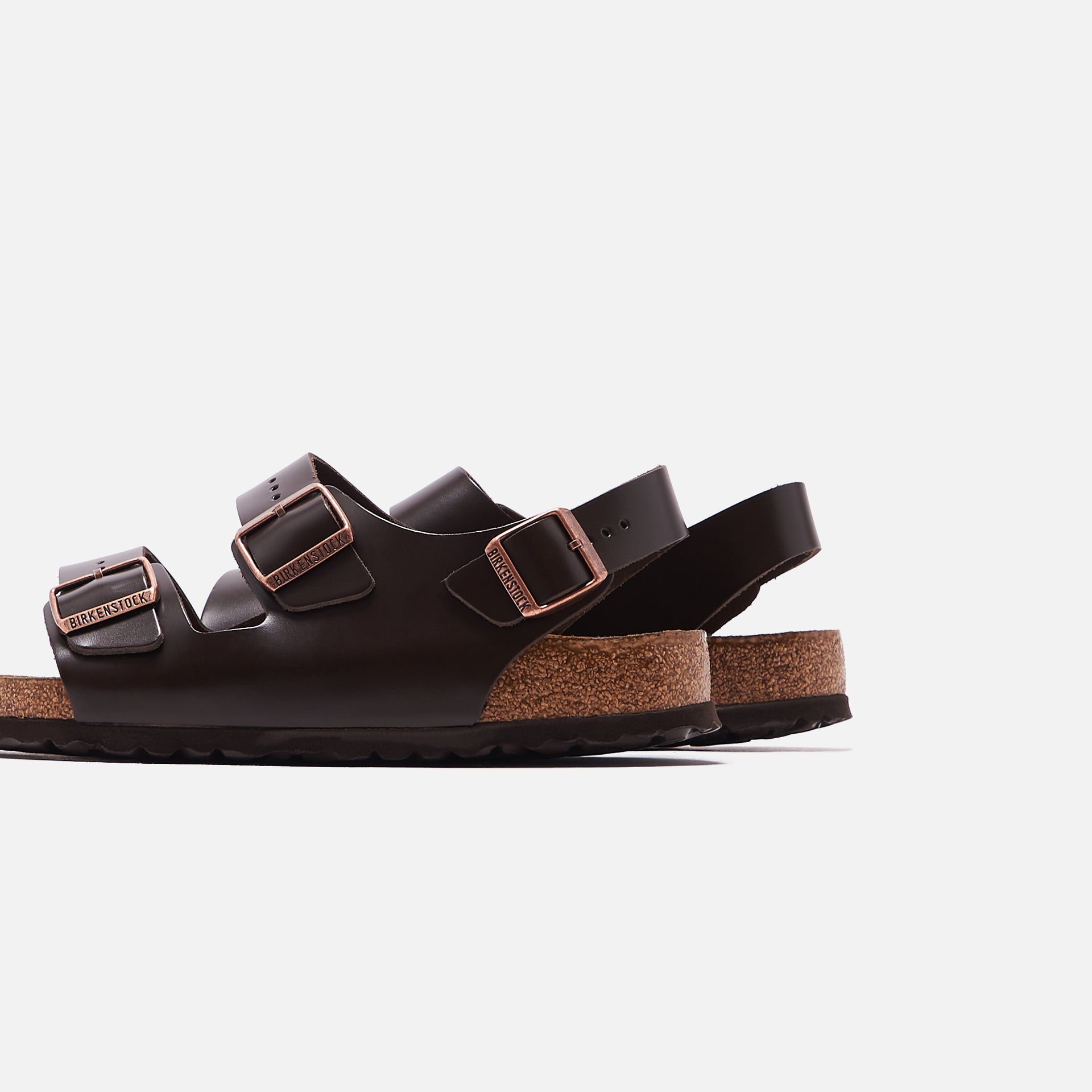 Birkenstock Milano Soft Footbed Amalfi Leather - Brown