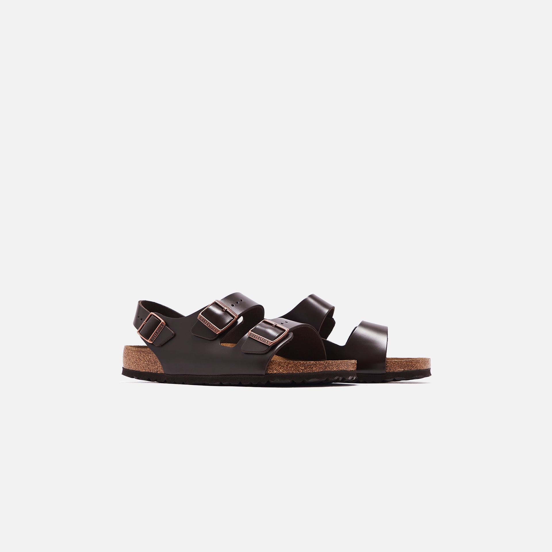 Birkenstock Milano Soft Footbed Amalfi Leather - Brown