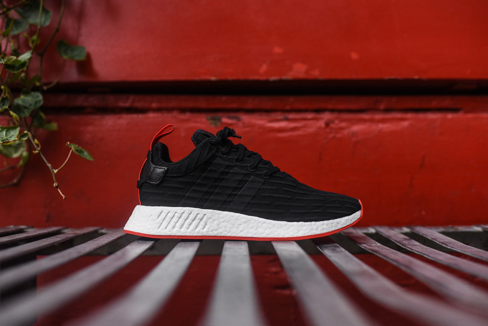 adidas Originals NMD_R2 PK - Black / Red / White