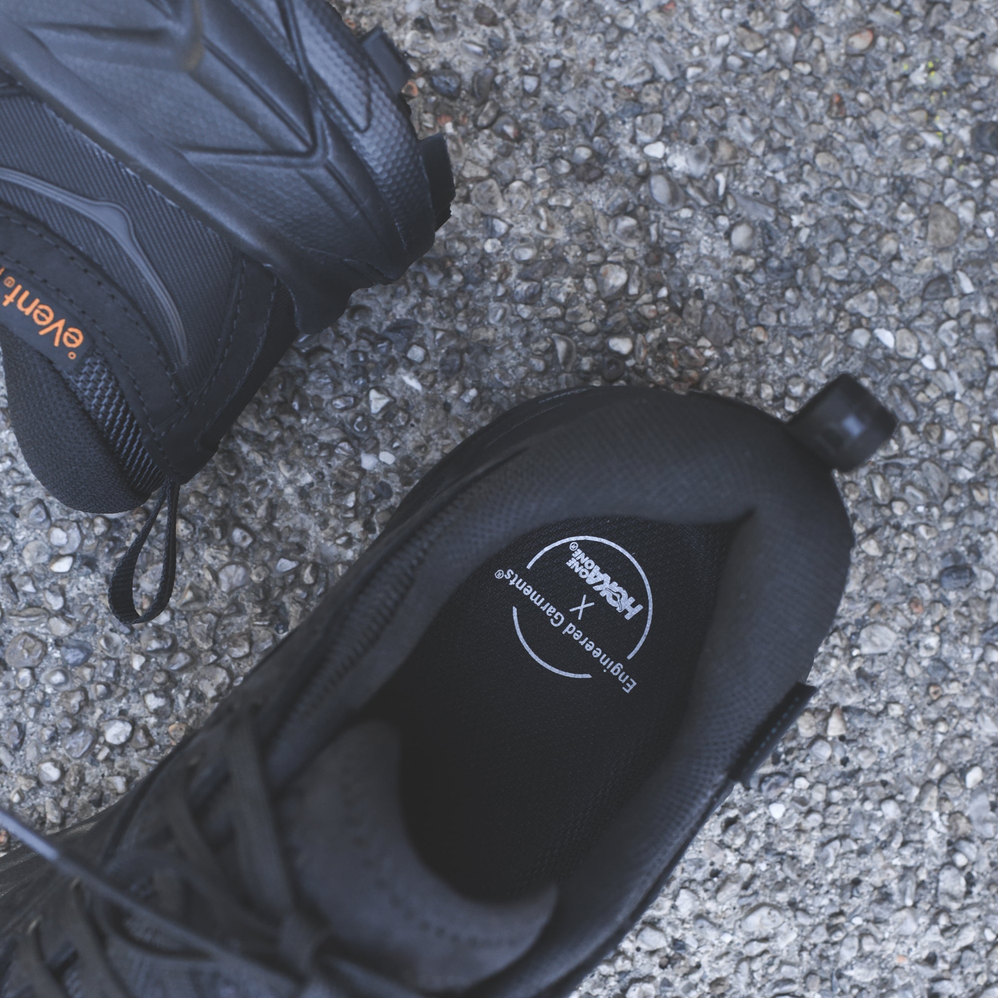 Hoka x EG Tor Ultra Low - Black – Kith