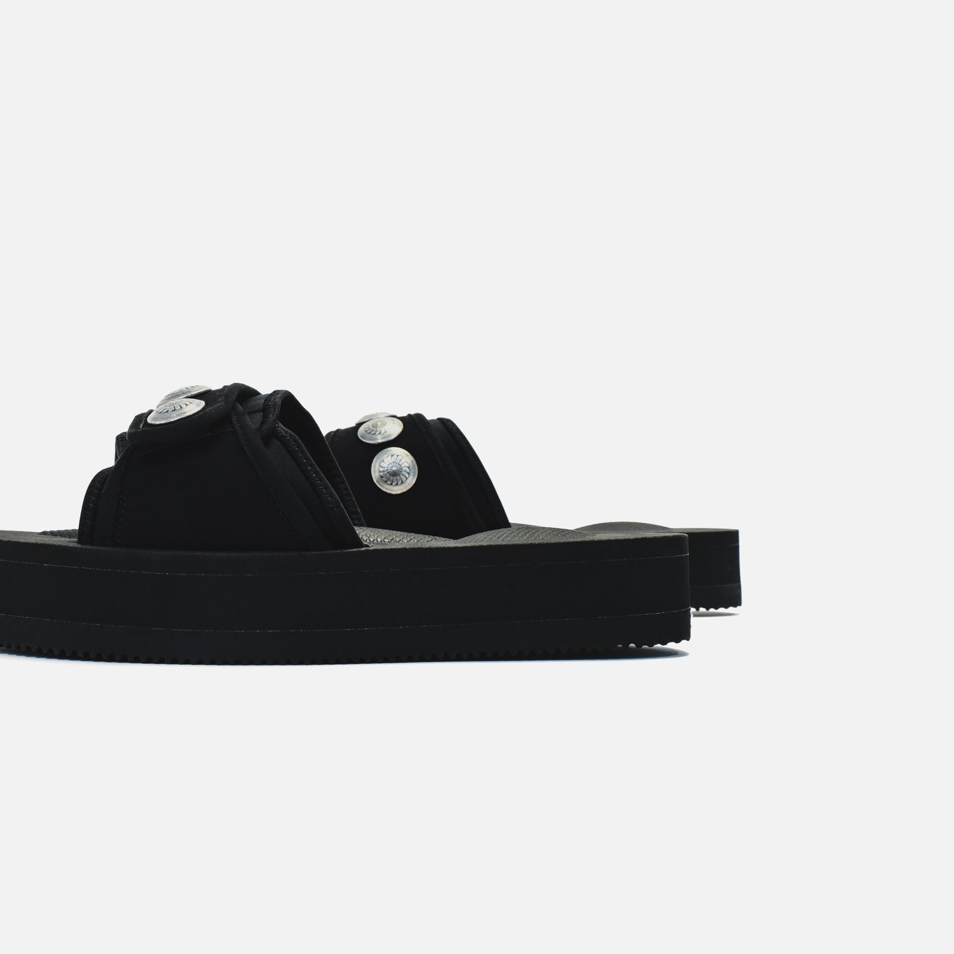 Suicoke x John Elliott x Blackmeans WMNS Yucca Slides - Black