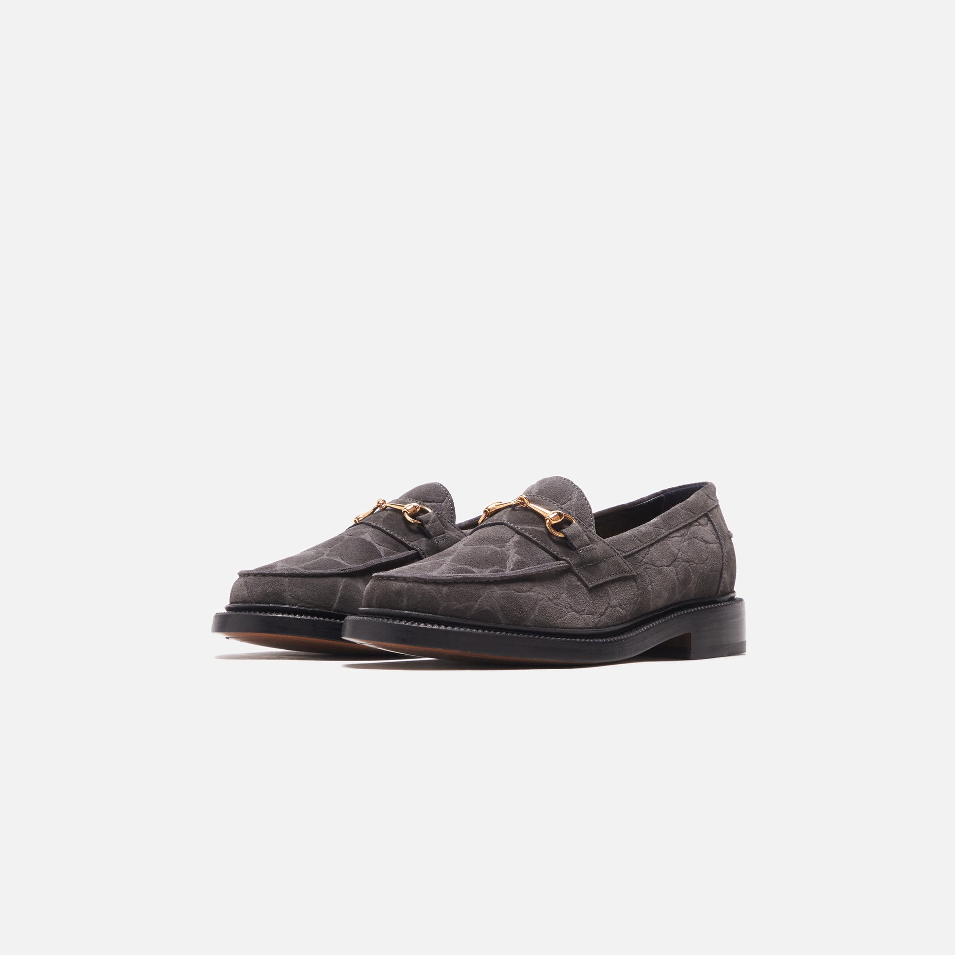 Blackstock & Weber The Mason Horse Bit Loafer - Elephant