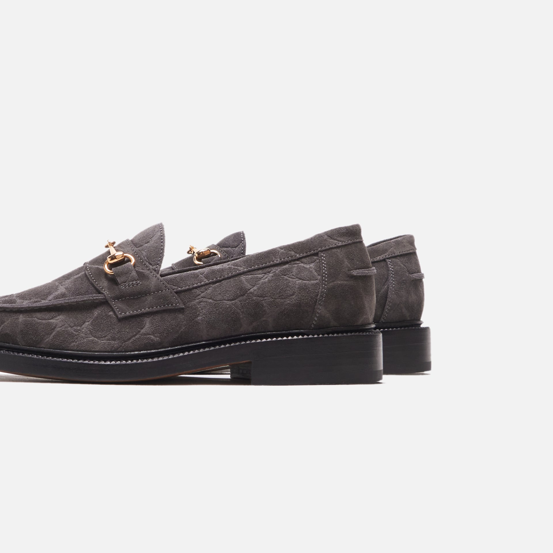 Blackstock & Weber The Mason Horse Bit Loafer - Elephant