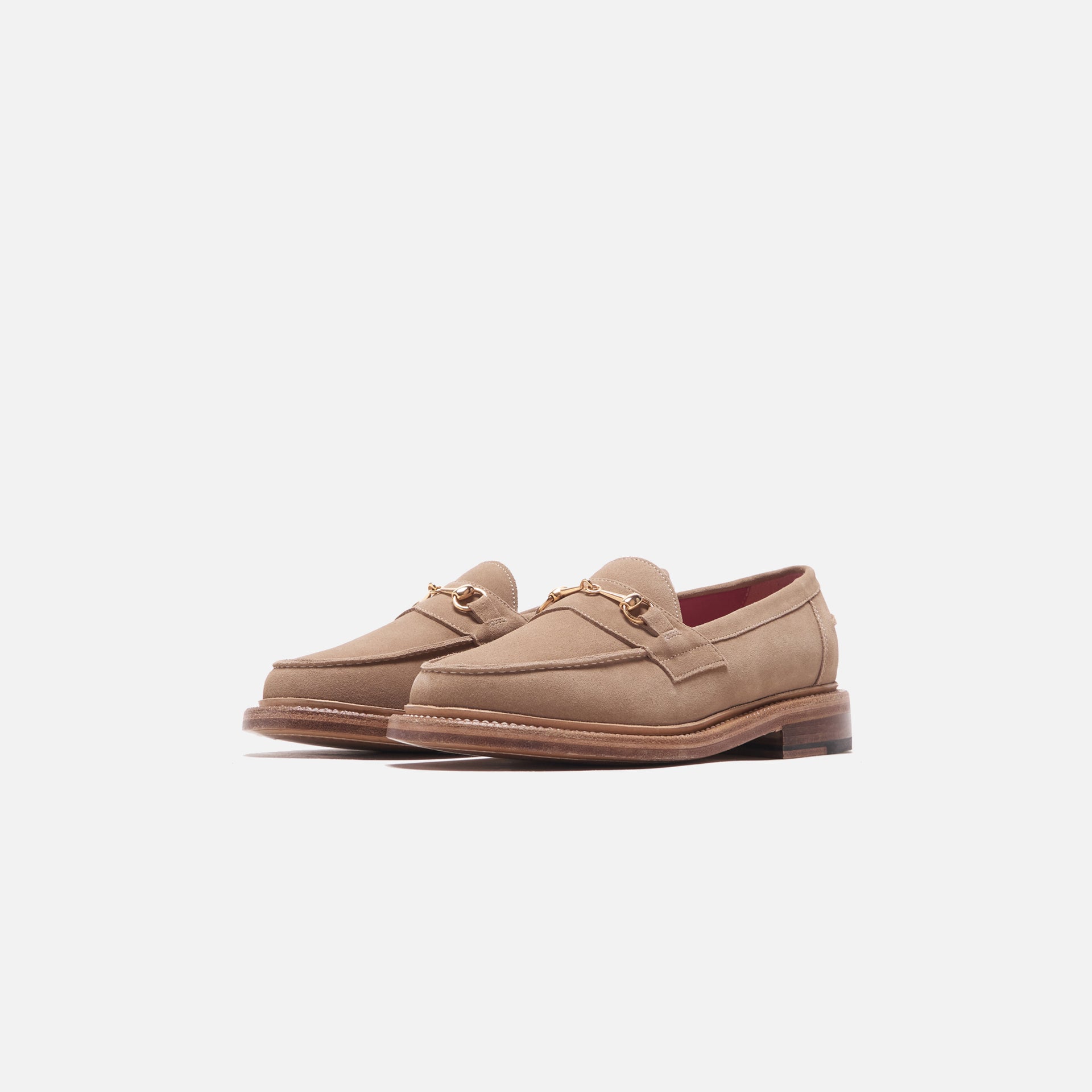 Blackstock & Weber The Mason Horse Bit Loafer - Sand Suede