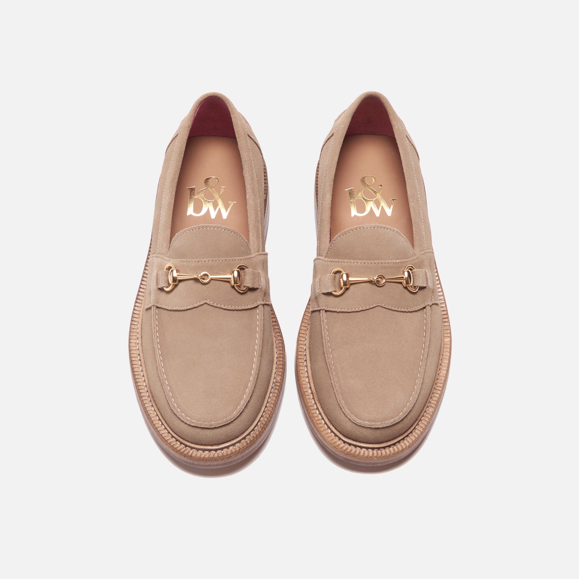 Blackstock & Weber The Mason Horse Bit Loafer - Sand Suede