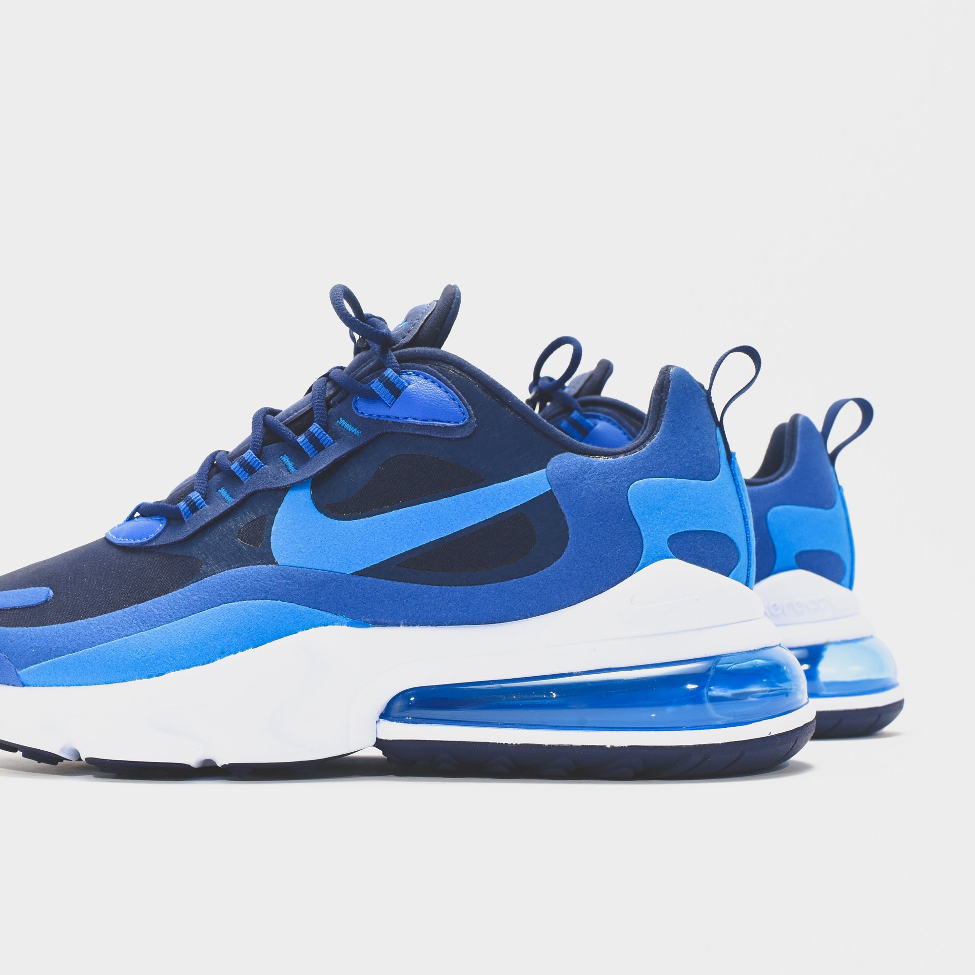 Nike Air Max 270 React - Blue Void / Blue Stardust / Coastal Blue