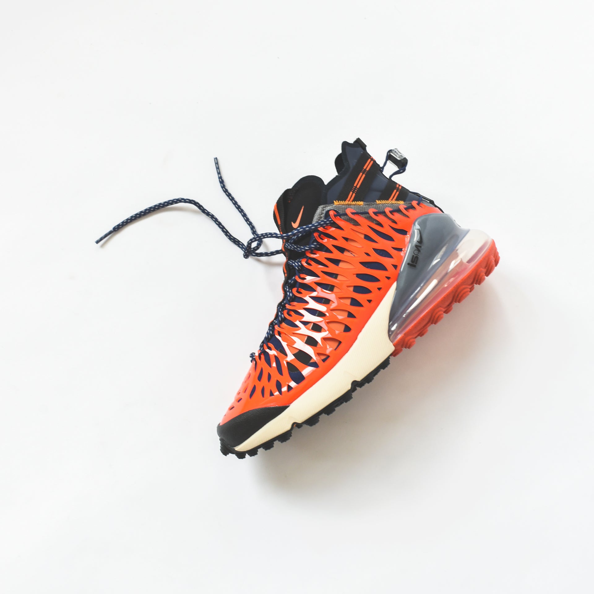 Nike Air Max 270 ISPA - Blue Void / Black / Terra Orange / Oatmeal