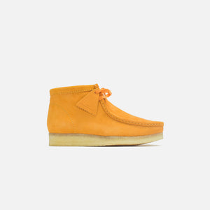Clarks Wallabee Boot - Burnt Yellow Suede – Kith