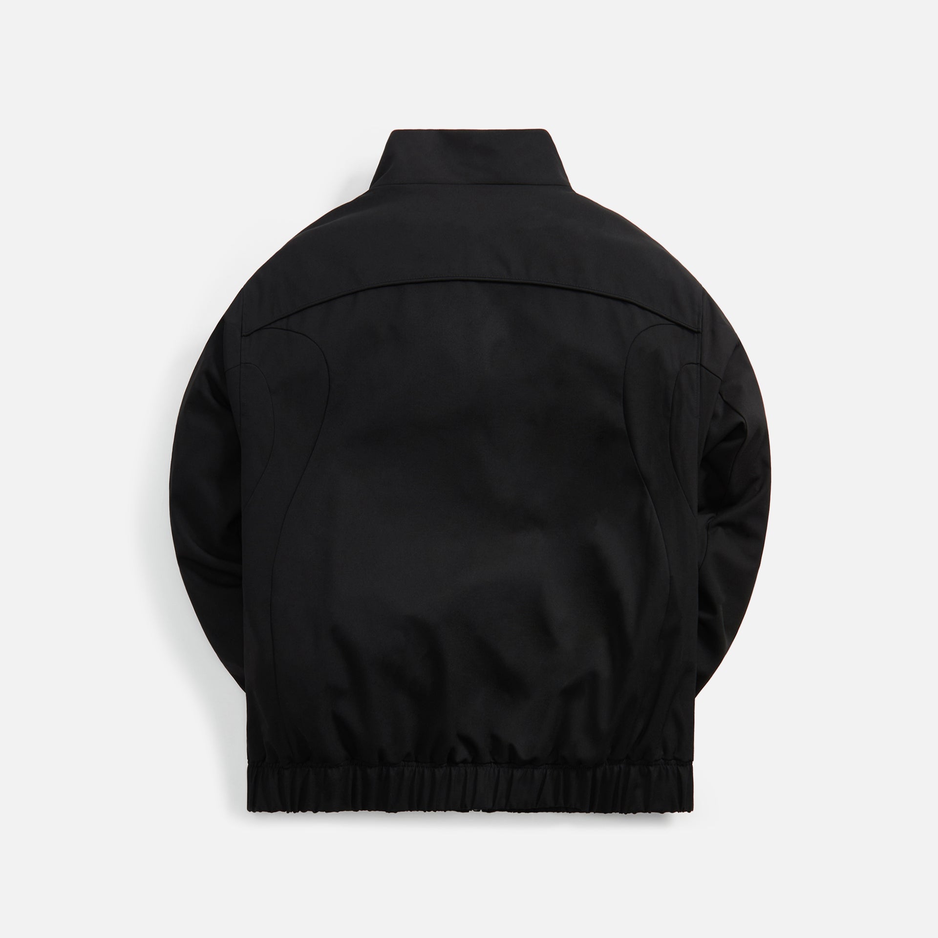 C2H4 Panelled Streamline Tailored Track Jacket - Black