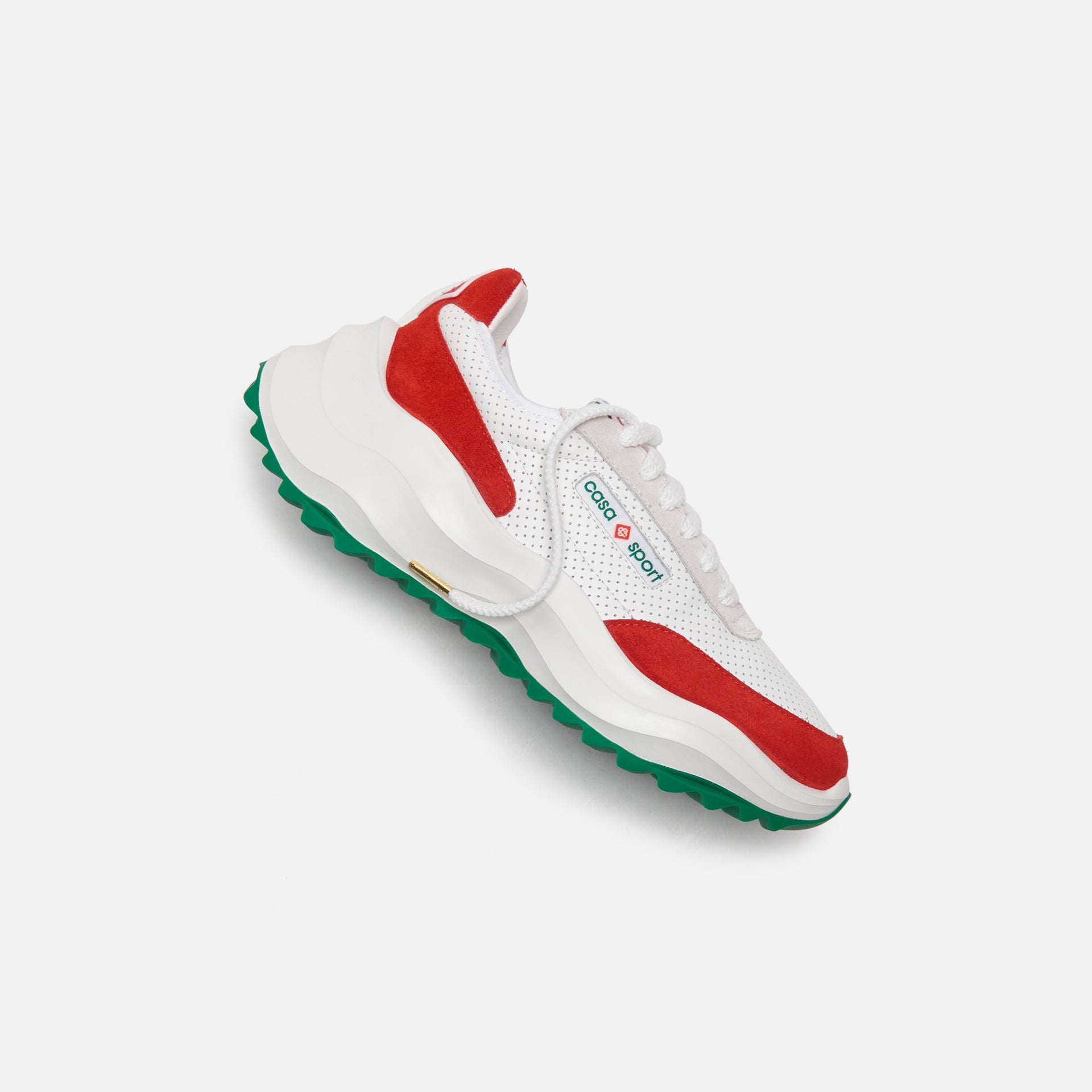 Casablanca Atlantis Sneaker - White / Red