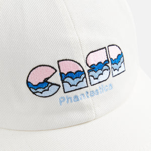 Casablanca Clouds Embroidered Cap - White