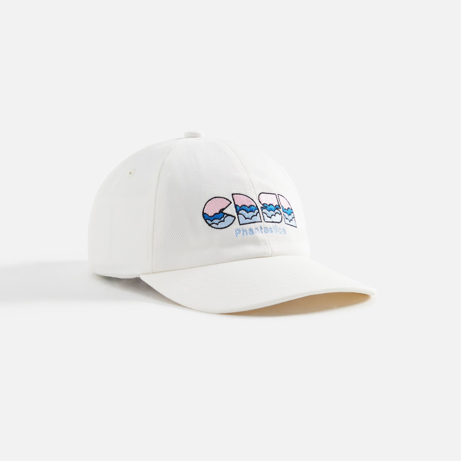 Casablanca Clouds Embroidered Cap - White