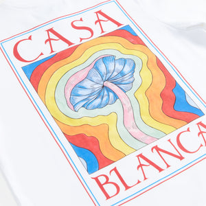 Casablanca Mind Vibrations Printed Tee - White
