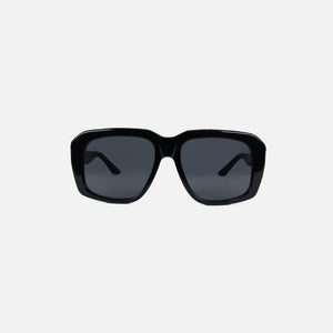 Casablanca Laurel Oval Sunglasses - Black