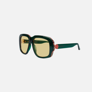 Casablanca Oversized Square Sunglasses - Green
