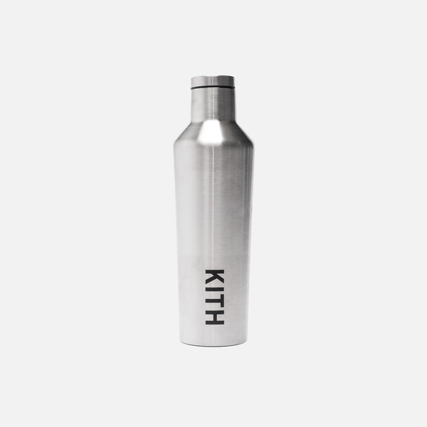 Kith x Corkcicle Canteen 16oz - Brushed Steel