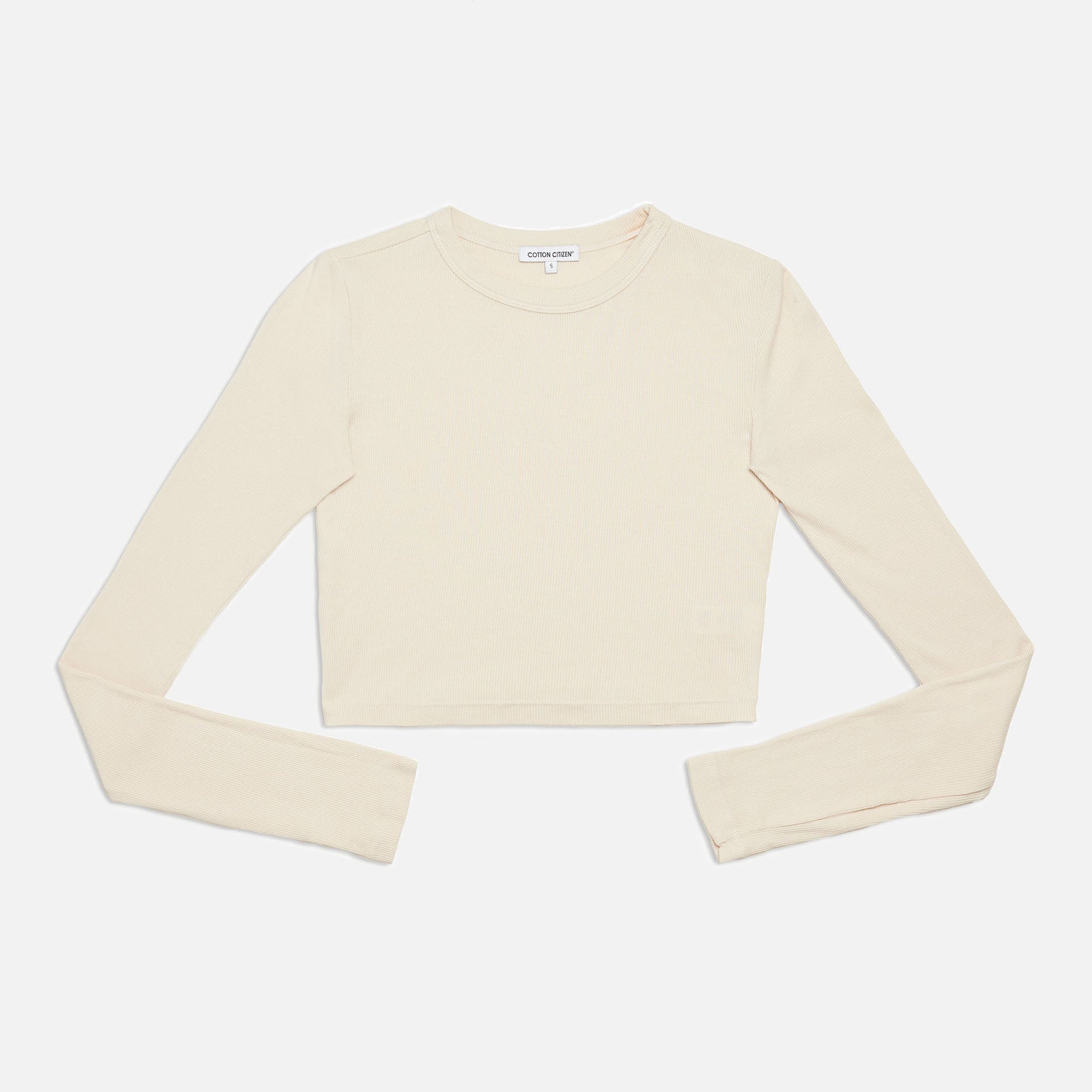 Cotton Citizen Verona Crop Shirt - Oatmeal