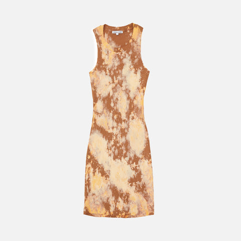 Cotton Citizen Ibiza Tank Dress - Java Splatter