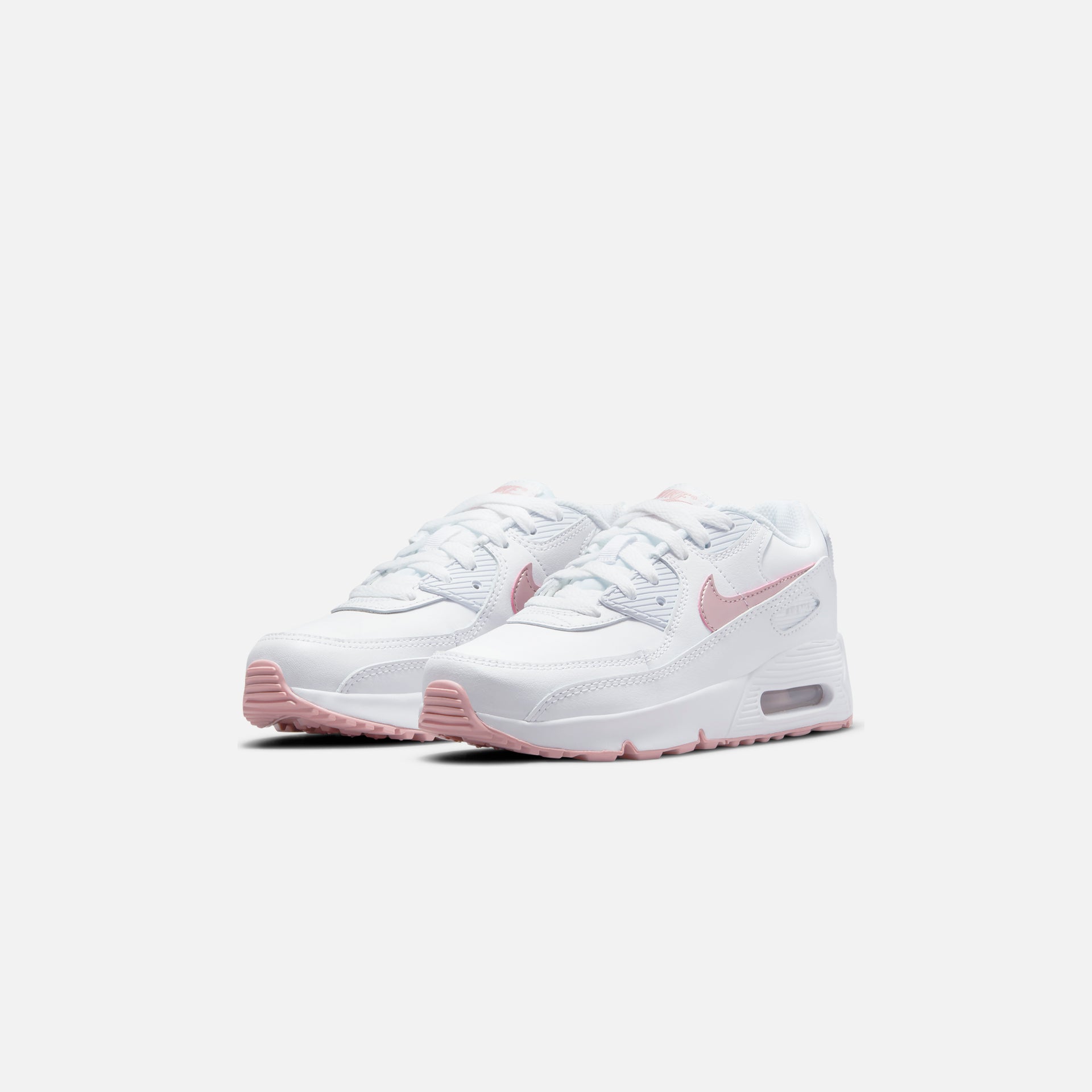 Nike Grade School Air Max 90 - White / Pink Glaze