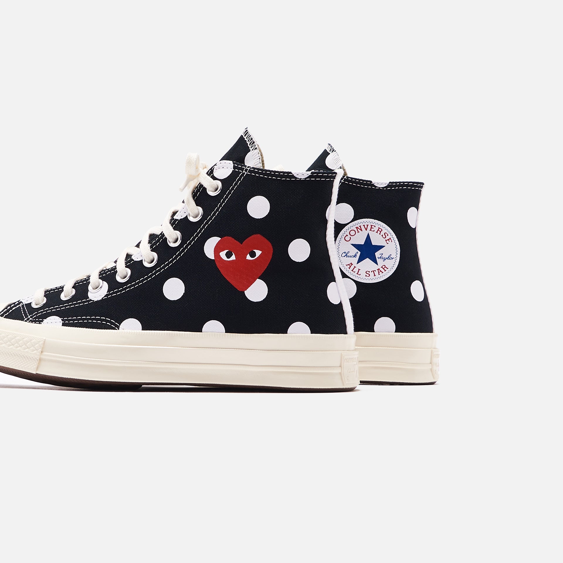 Converse x Comme des Garçons CDG Play Chuck Taylor High - Polka Dot / Black