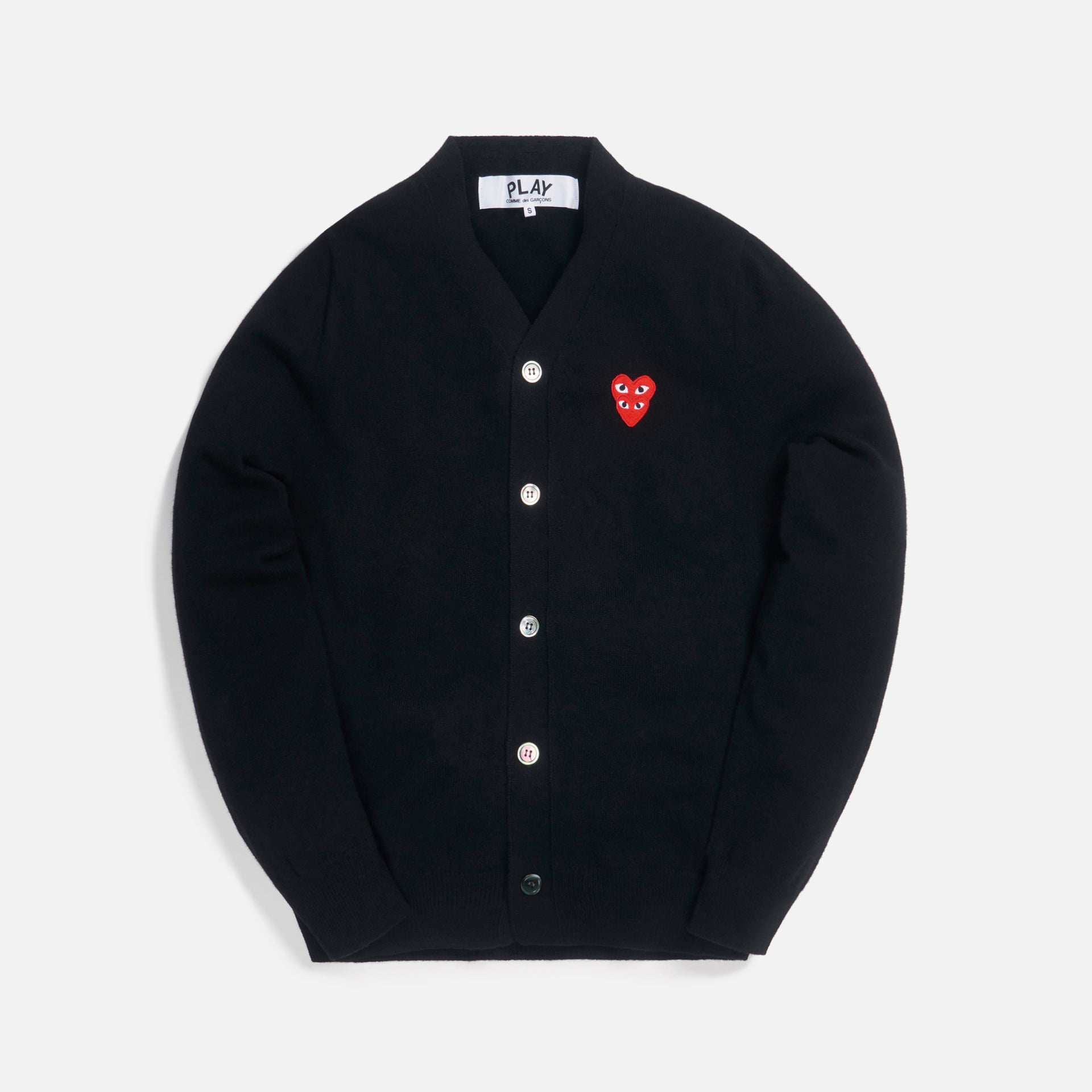 CDG Play Mens Cardigan Black – Kith